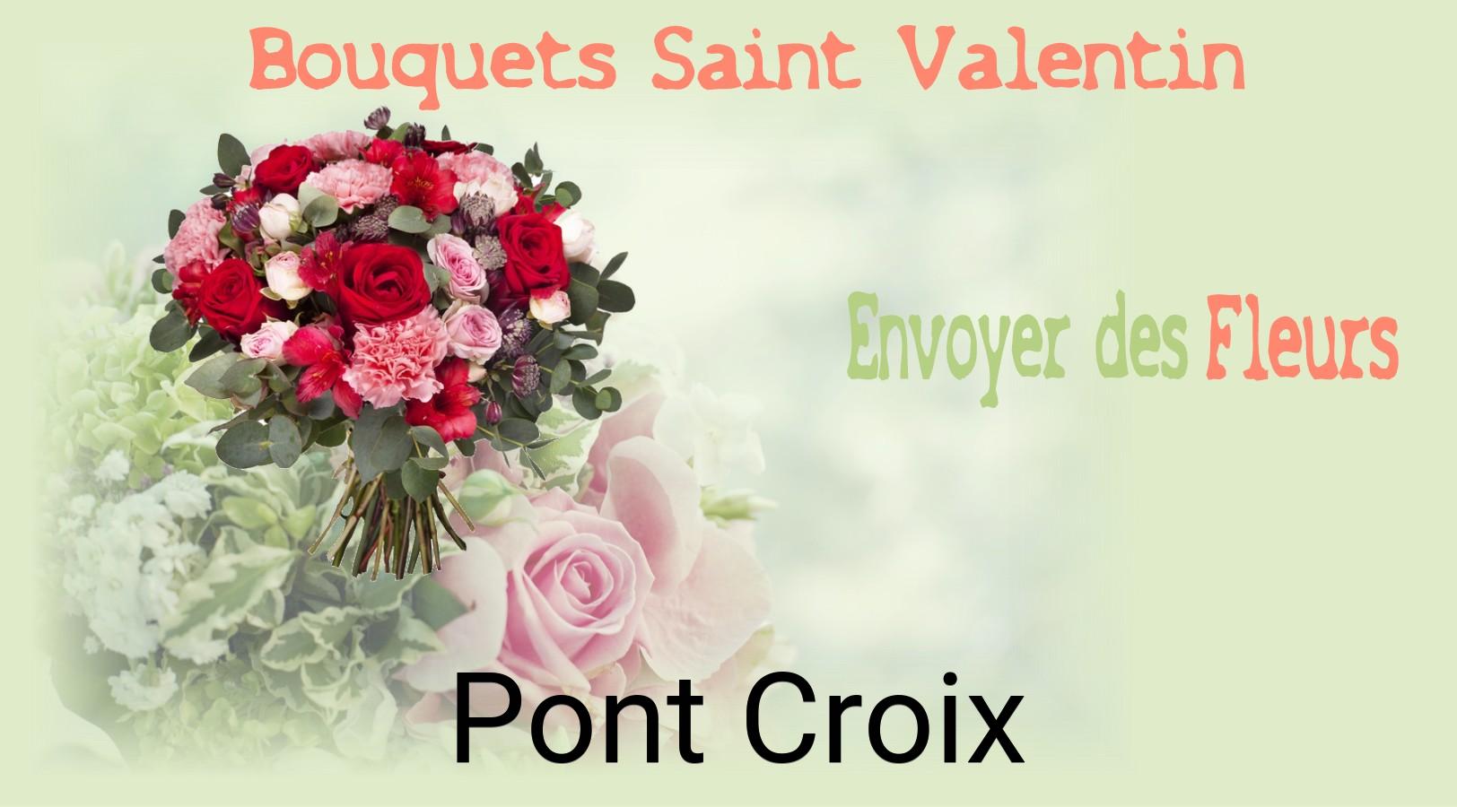 Roses de Saint-Valentin livrées à Pont-Croix